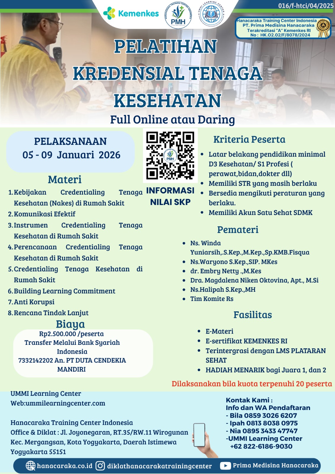 program pelatihan